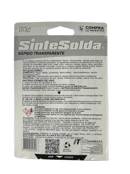 SINTESOLDA 10 MINUTOS CKD91321