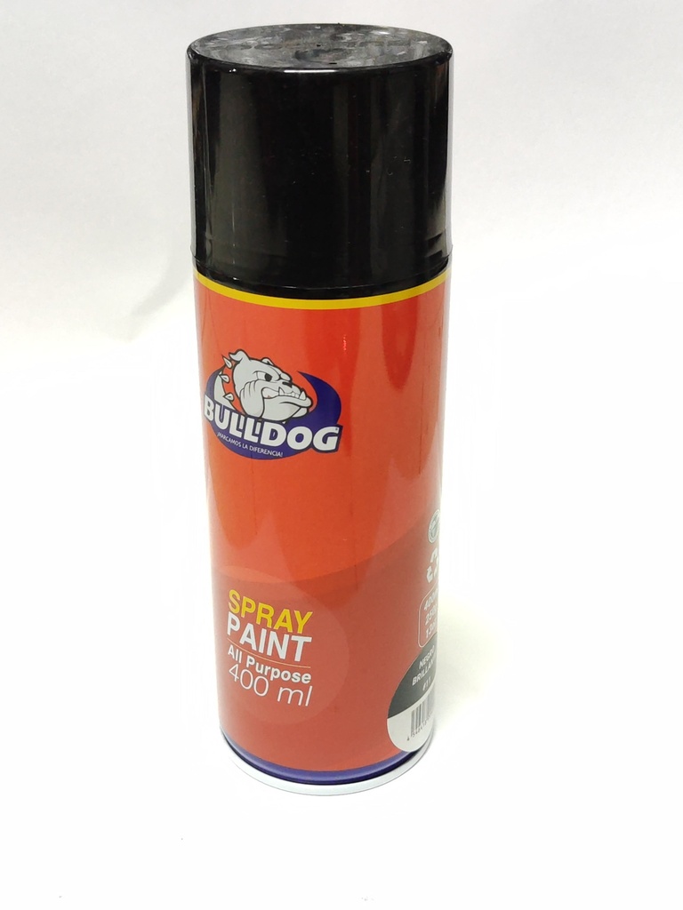 SPRAY BULLDOG NEGRO BRILLANTE 400 ML CKD91016