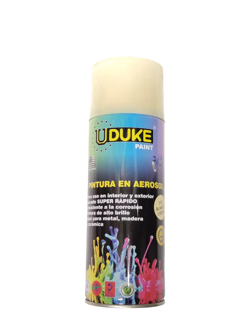 SPRAY UDUKE 400 ML BLANCO CREMA CKD91024