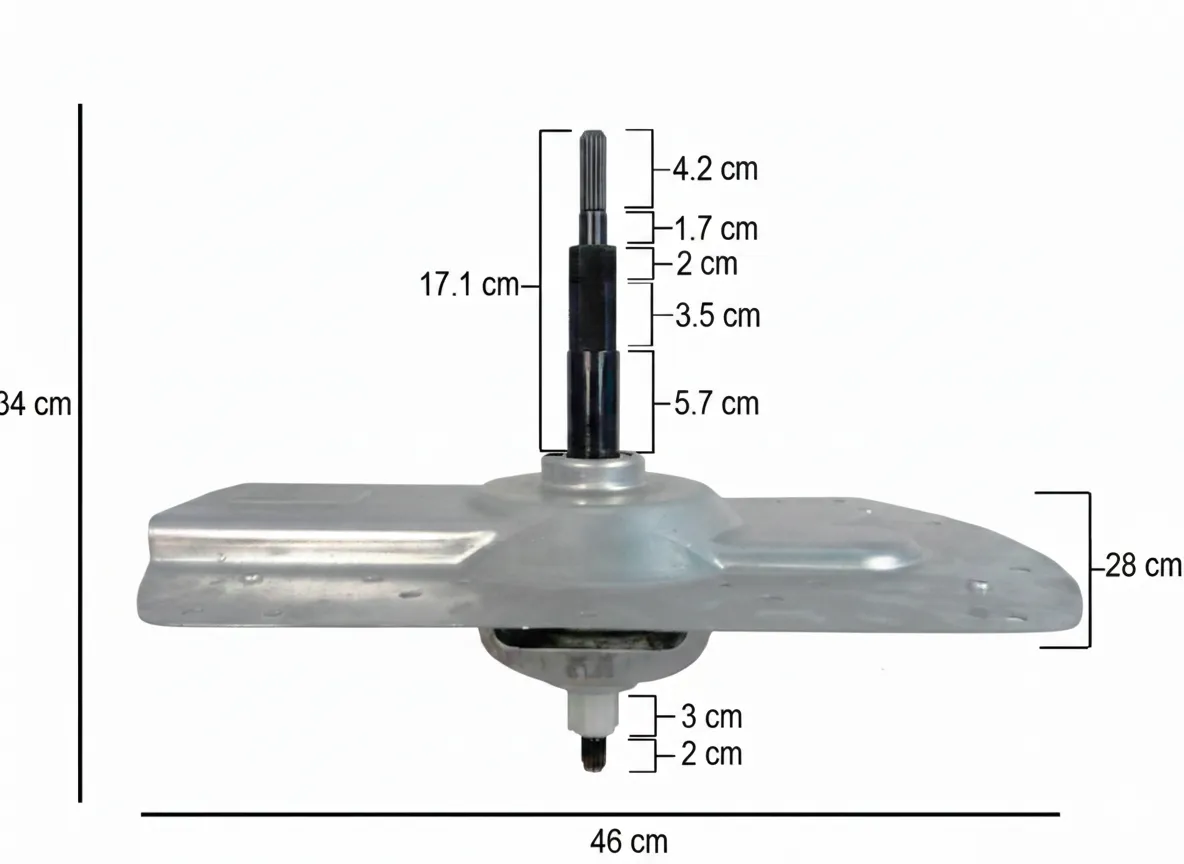 TRANSMISION LATA ANCHA GENERICA LAVADORA MABE WW01F00134 CKD91804