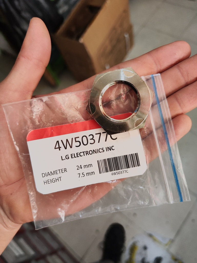 TUERCA LG BAJA ORIGINAL-4W50377C CKD91170