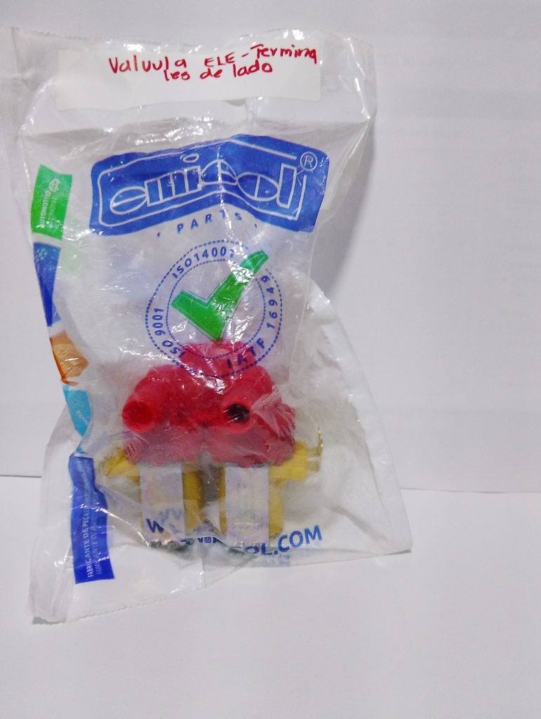 VALVULA EMICOL  ELECTROLUX TERMINALES AL LADO CKD91204