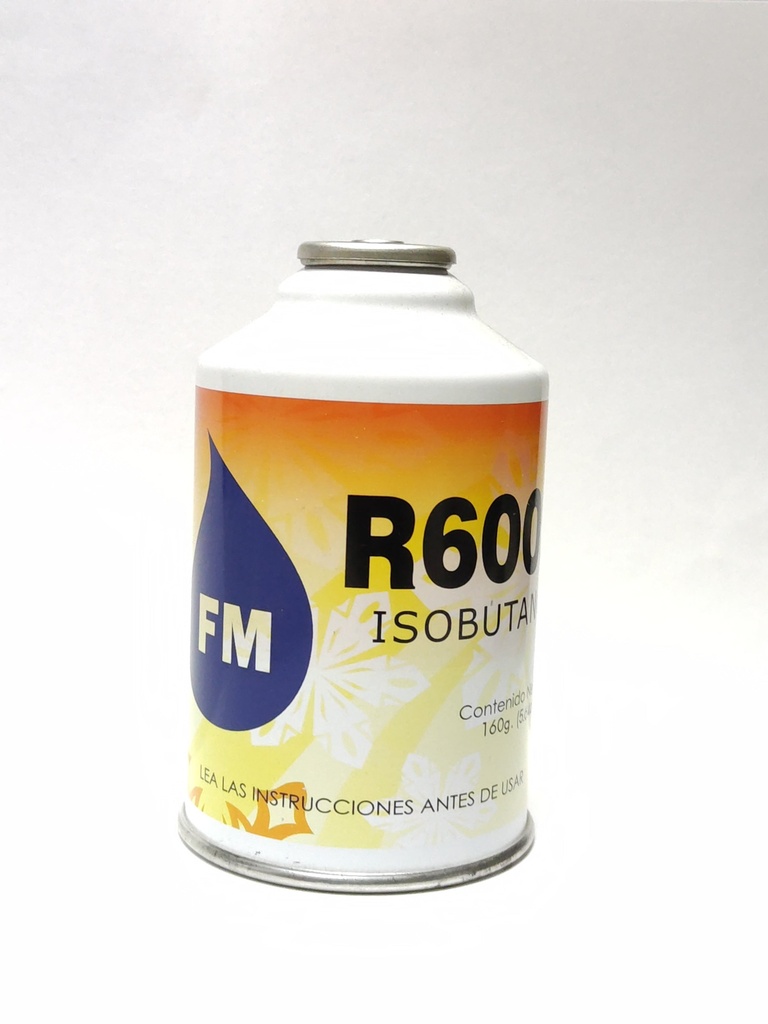 GAS REFRIGERANTE R600a ISOBUTANO 160G FM CKD90525