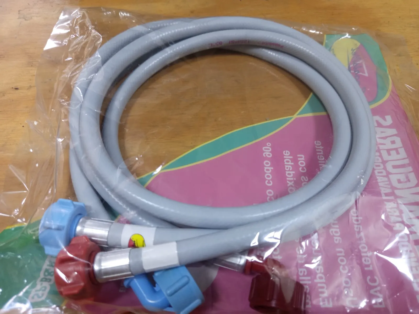 JUEGO MANGUERA ENTRADA DIGITAL ROSCA BRITANICA GRIS 1.5M 02006SP CKD91868