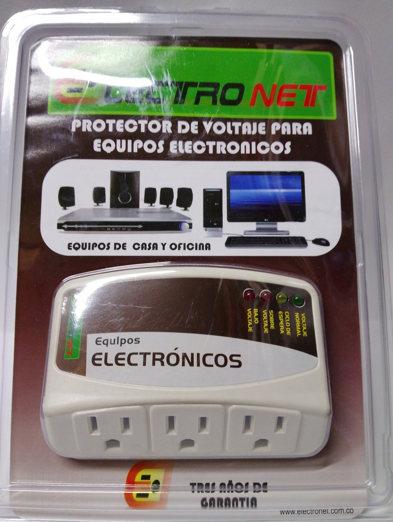 PROTECTOR DE VOLTAJE PARA EQUIPOS ELECTRONICOS CKD90837
