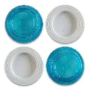 JUEGO BASES AZUL LAVADORA X4 CKD91869 