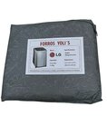 FORRO GRIS DIGITAL Y MANGUERAS ATRÁS 14-19LB/7-9KG (88X55X55) CM LAVADORA  LG CKD90479