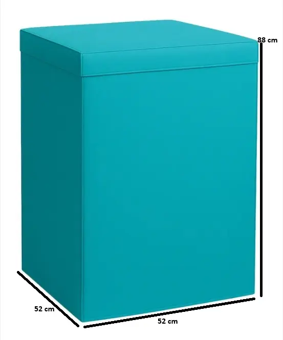 FORRO PARA LAVADORA DIGITAL - MANGUERA ATRÁS 14-15LB/5-6KG (88X52X52) CM CARGA SUPERIOR SAMSUNG - PEQUEÑO AZUL AGUAMARINA CKD90441